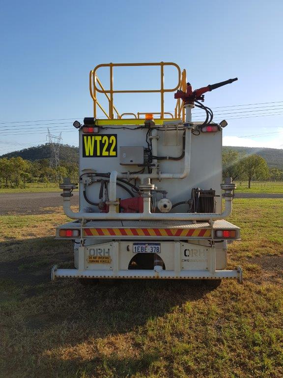 Sunshine Coast Water Carts Isuzu truck mounted 14,000-litre water cart