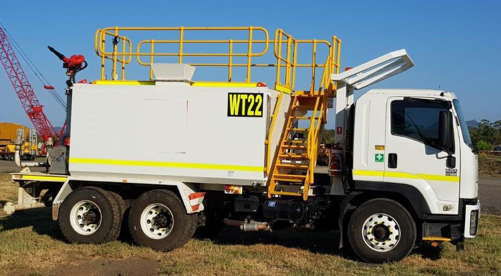 Sunshine Coast Water Carts 2012 Isuzu FVZ 14,000-litre water cart